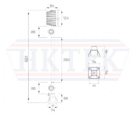 CNC 24 Volt Led Makina Lambas-Projektr Lamba-Endstriyel Tezgah Armatr 