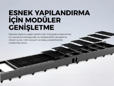 GR Serisi Zemin Rayl� CNC Fiber Lazer Kesim Makinas� 