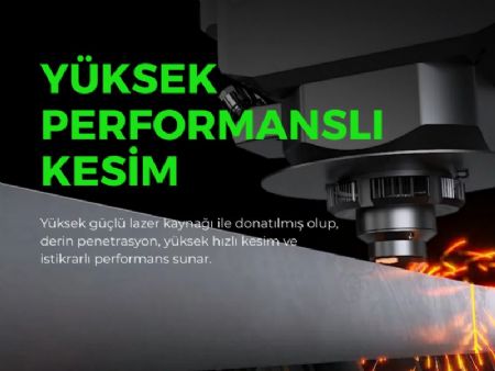 PG Serisi 1,5 & 40 kW - Kapal� Kabin �ift Tabla CNC Fiber Lazer Kesim Makinas� 